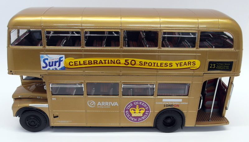 SUNSTAR 1/24 - 2942 RM Routemaster Arriva The Queens Golden Jubilee #23 Gold
