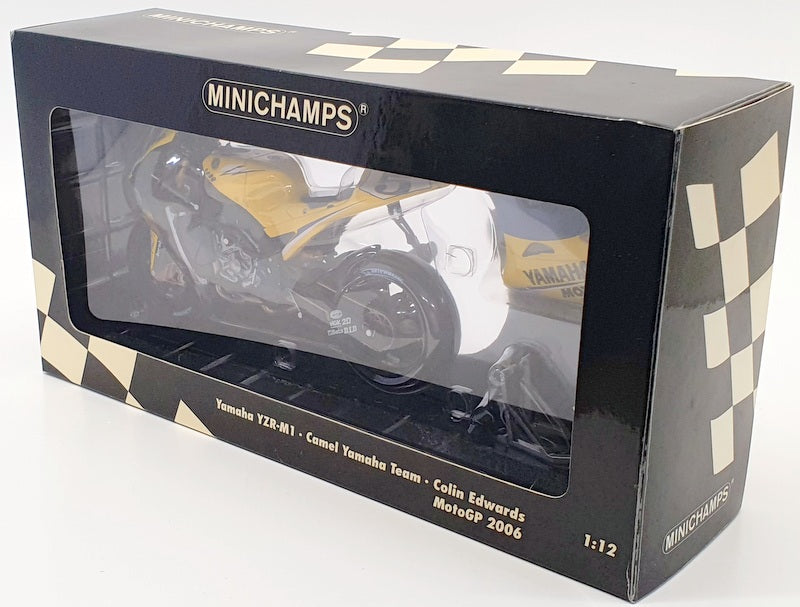 Minichamps 1/12 Scale Motorcycle 122063005 - Yamaha YZR M1 Camel Yamaha Team