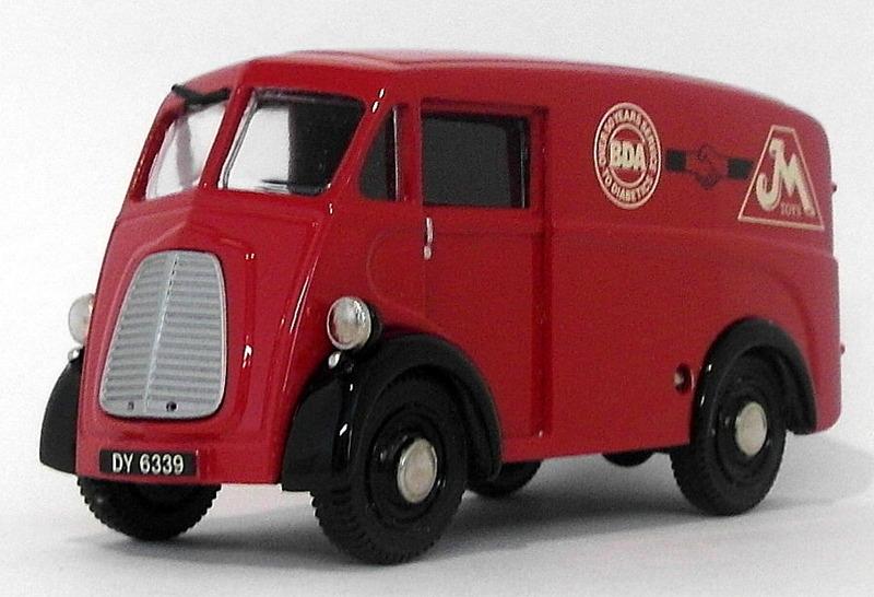 Pathfinder Vanguard 1/43 Scale VAN4 - Morris J Type Van 1 Of 120 Red JM Toys