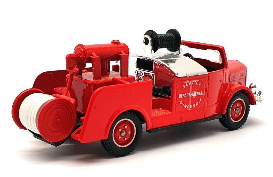 Solido 1/50 Scale Diecast 2100 - Hotchkiss Fire Engine Truck - Red
