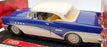 MIRA 1/18 Scale Model Car 6151 - 1955 Buick Century - Blue/White