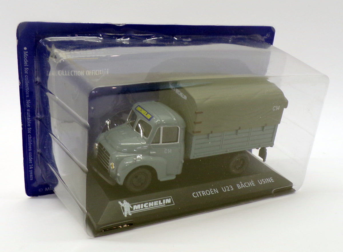 Altaya 1/43 Scale Truck AL10320 - Citroen U23 Bache Usine - Michelin