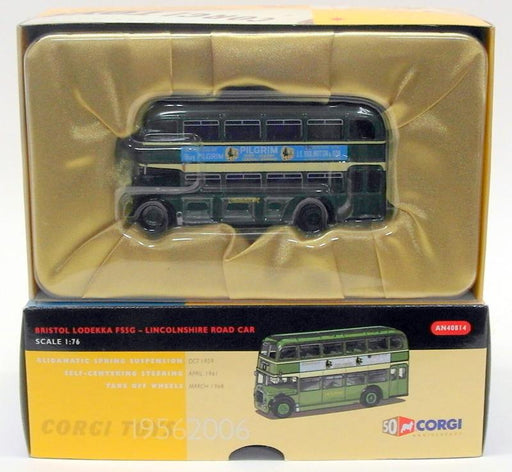 Corgi 1/76 Scale Bus AN40814 - Bristol Lodekka FS5G Lincolnshire Transport
