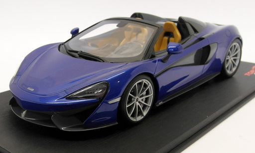 TSM Top Speed 1/18 scale - TS0142 McLaren 570S Spider Antares Blue