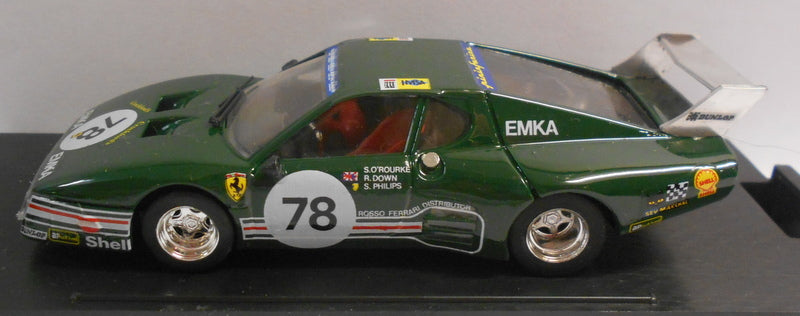 Brumm 1/43 Scale Metal Model - R212 FERRARI 512 BB SCUDERIA LE MANS 1980