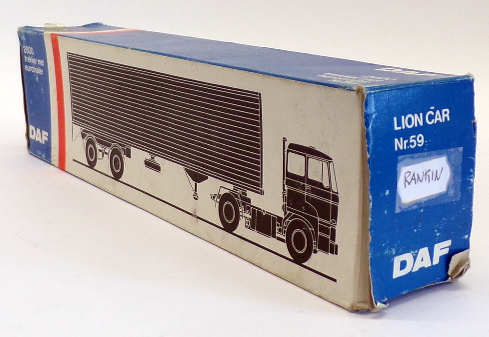 Lion Toys 1/50 Scale Truck No.59 - DAF 2800 Tanker - Rankin