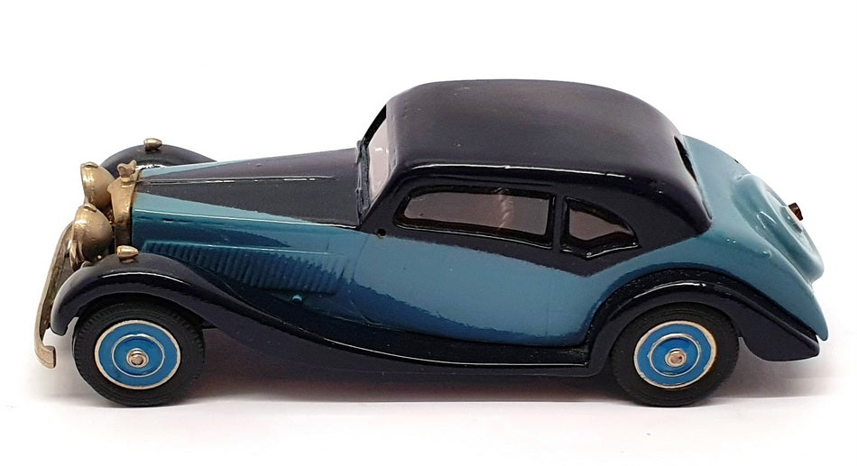 Western Models 1/43 Scale No. 4 - 1937 Bentley 3.5L 2Dr Saloon - 2-Tone Blue