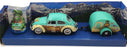 Auto World 1/24 Scale AW24017/06 Rat Fink Happy Camper 66 VW Beelte & trailer