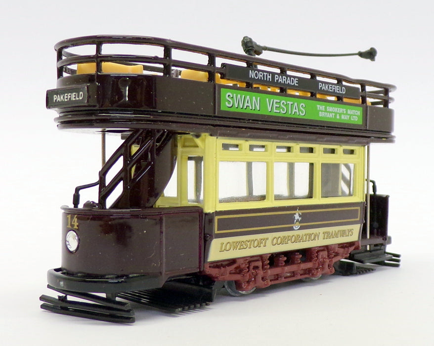 Corgi 1/76 Scale Diecast 98150 - Open Top Tram Car - Lowestoft