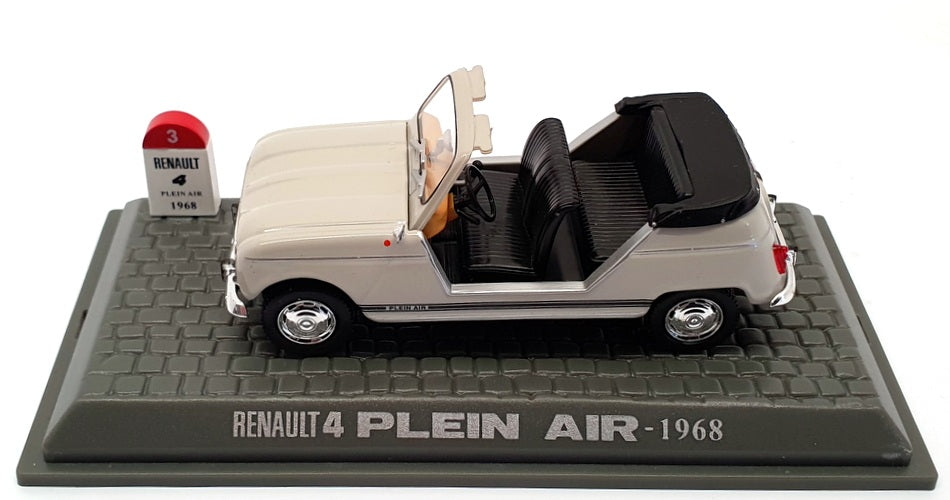 Altaya 1/43 Scale Diecast 27921F - 1968 Renault 4 Plein Air - Grey