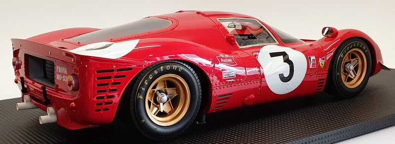 GP Replicas 1/12 Scale Model Car GP12 09A - 1967 Ferrari 330 P4 #3 Winner 1000km