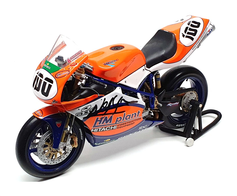 Minichamps 1/12 Scale 122 021200 - Ducati 998 F01 2002 SIGNED Hodgson