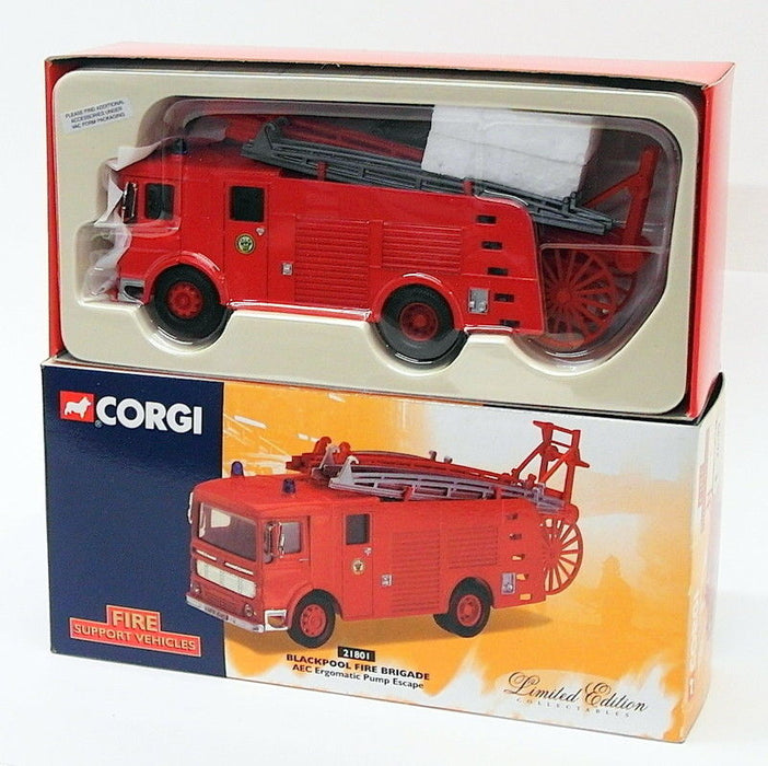 Corgi 1/50 Scale 21801 - AEC Erogmatic Pump Escape - Blackpool Fire Brigade