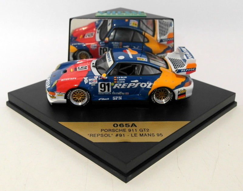 Vitesse Models 1/43 Scale 065A - Porsche 911 GT2 Repsol #91 Le Mans 1995