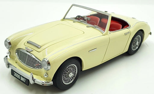 Kyosho 1/18 Scale Diecast 08149EW - Austin Healey 3000 MK 1 BN7 English White