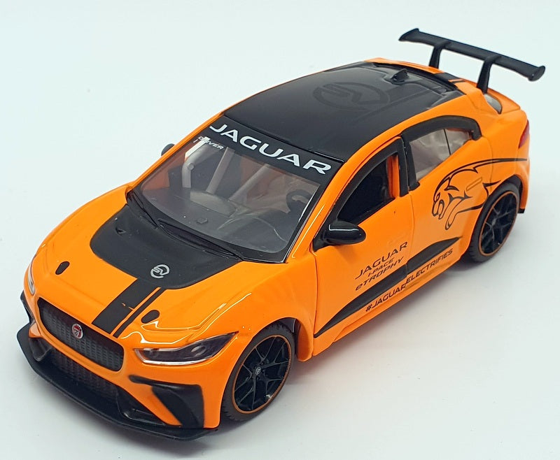Tayumo 1/36 Scale Pull Back & Go 36100024 - Jaguar I-Pace e Trophy - Orange