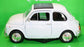 Welly NEX 1/24 Scale 22515W - Fiat Nuova 500 - White