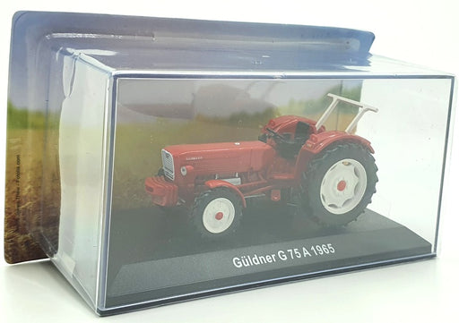 Hachette 1/43 Scale Model Tractor HL15 - 1965Guldner G75 A - Red