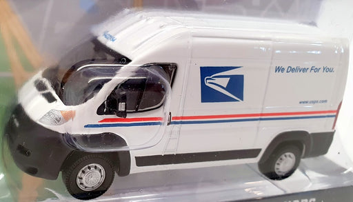 Greenlight 1/64 Scale Model Van 53010 - 2019 Ram Promaster USPS - White