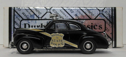 Durham Classics 1/43 Scale DC5DV2 - 1941 Chevrolet Michigan State Police Cruiser