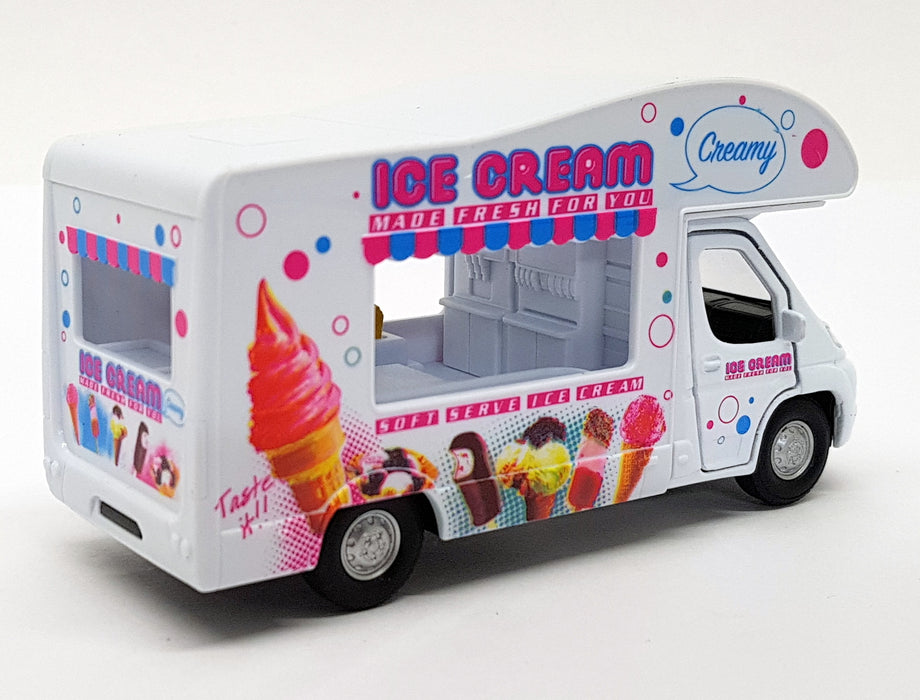 Ice Cream Van - Welly / Kinsmart Pull Back & Go Car