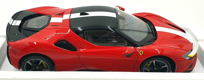 Burago 1/18 Scale Diecast 18-16911 - Ferrari SF90 Stradale - Red