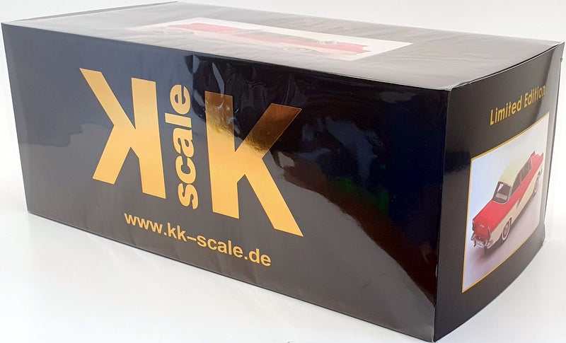 KK 1/18 Scale KKDC180271 - 1957 Ford England Taunus 17M P2 - Red/White