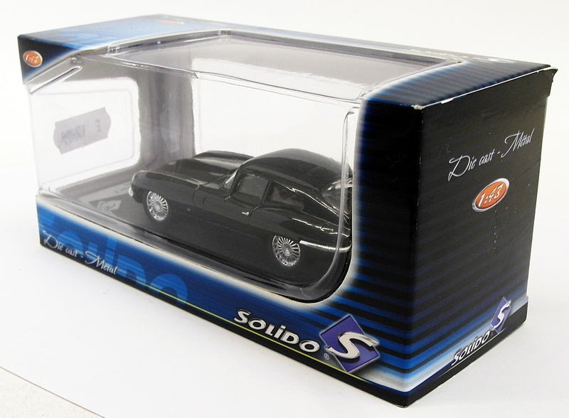 Solido 1/43 Scale Diecast Model Car 43102 - 1961 Jaguar E-Type - Dark Green