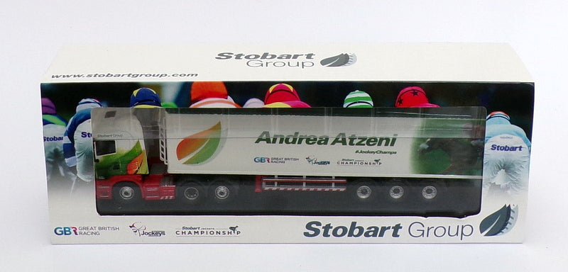 Oxford Diecast 1/76 Scale 76SHL11WF - Scania Truck Stobart - Atzeni