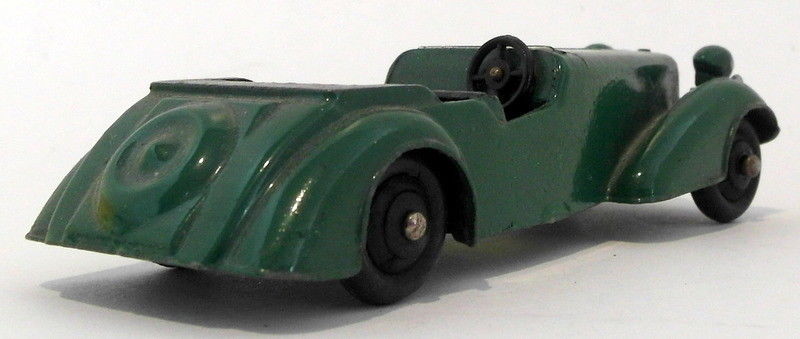 Vintage Dinky 38D - Alvis Sports Tourer - Green In Collecta Box
