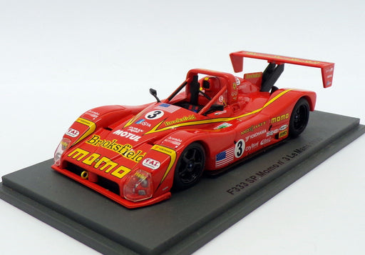 Spark 1/43 Scale SCFI03 - Ferrari F333 SP Momo - #3 Le Mans 1998
