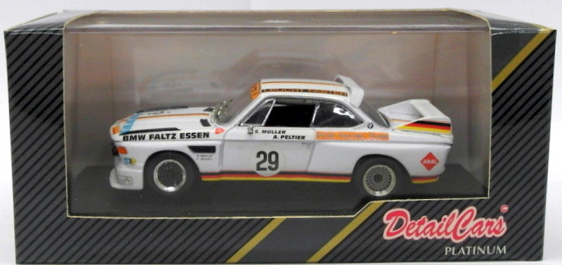 Detail Cars 1/43 Scale Model Car ART435 - BMW 3000 CS 1971 4Hr Monza