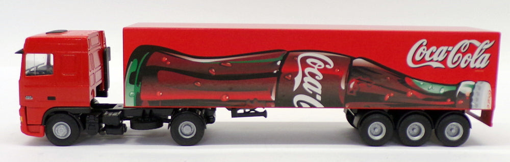 Lion Toys 1/50 Scale Model No.36 - DAF 95 XF Truck & Trailer - Coca Cola
