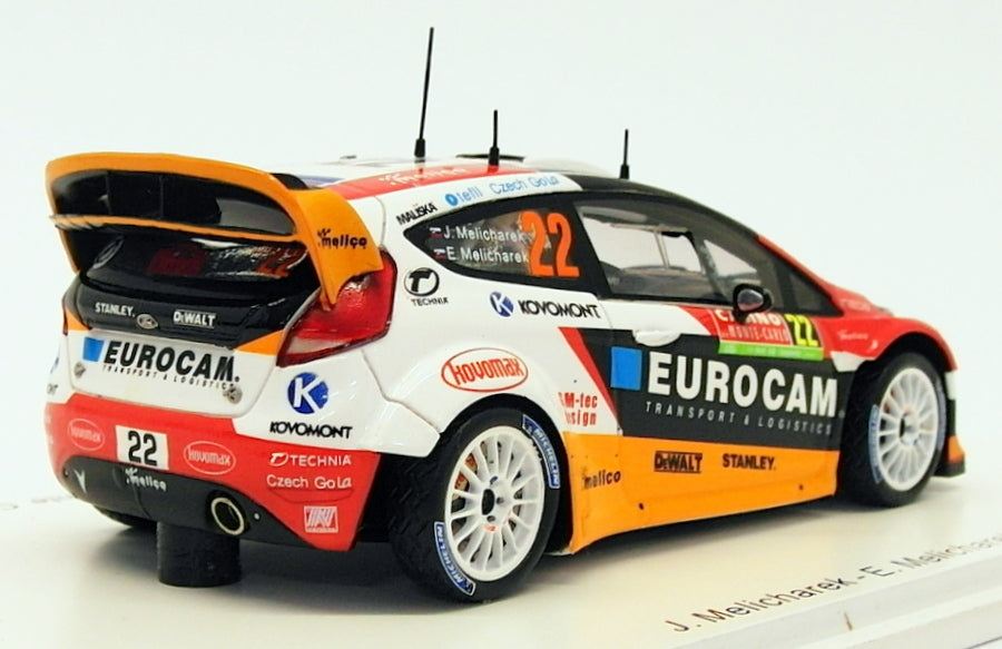Spark 1/43 Scale S3796 - Ford Fiesta RS WRC #22 - 8th Monte Carlo 2014