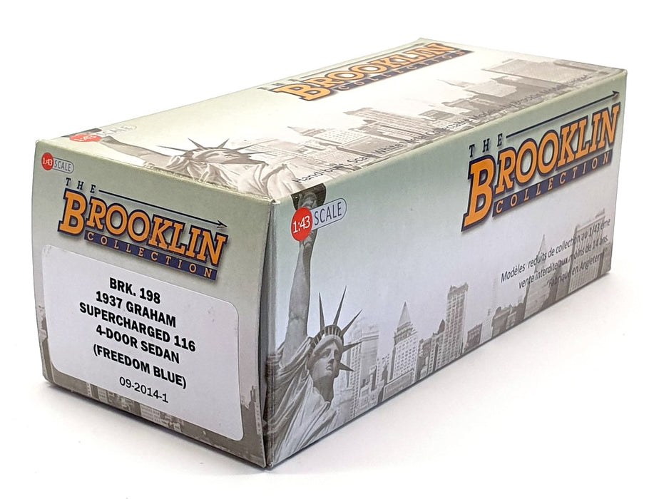 Brooklin Models 1/43 Scale BRK198 - 1937 Graham Supercharged 116 4Dr Sedan
