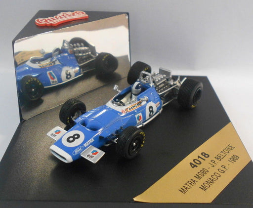 Quartzo 1/43 Scale - 4018 MATRA MS80 JP BELTOISE MONACO GP 1969