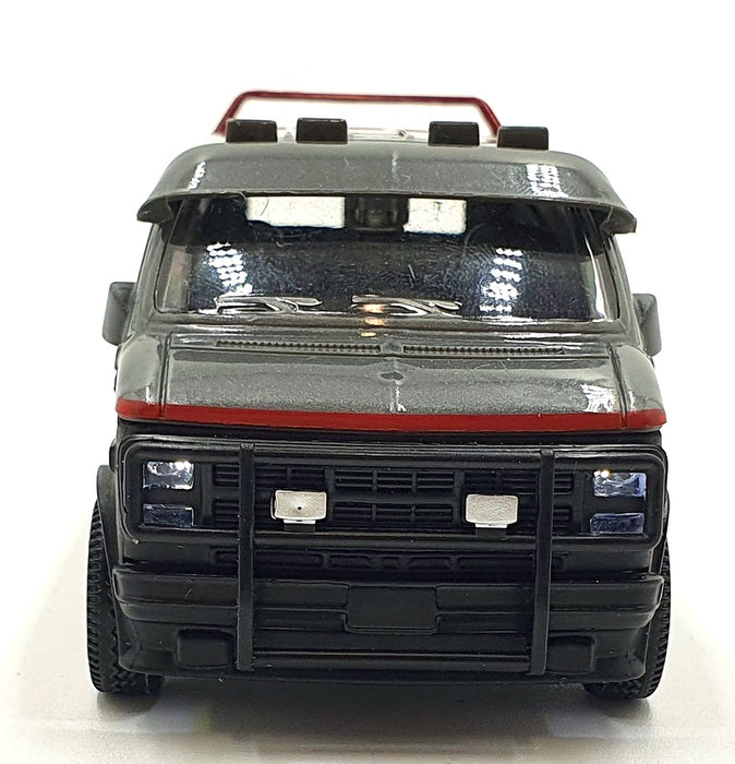 Kings toy 12CM Long Pull Back & Go KT32221A - GMC A-Team Livery Light Up