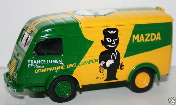 CORGI 1/43 COLLECTION HERITAGE 70507 - RENAULT 1000KG - LAMPES MAZDA