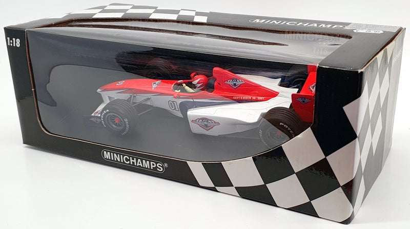 Minichamps 1/18 Scale Model Car 102072 - 2001 F1 US Grand Prix Event Car
