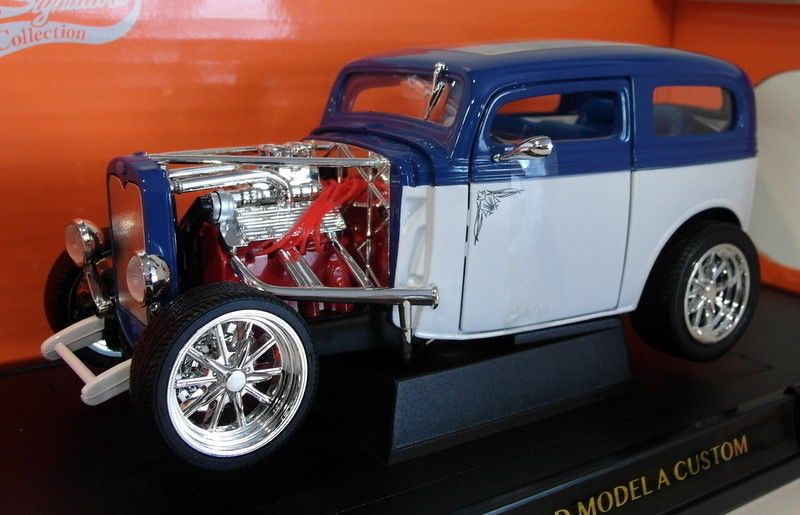 Lucky Diecast 1/18 Scale 92849 1931 Ford Model A Custom Blue / White