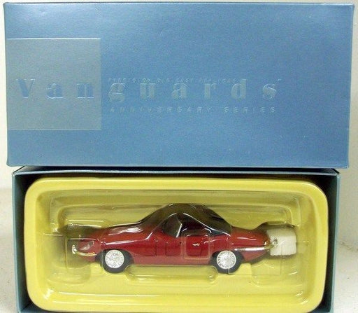 VANGUARDS 1/43 VA04902 JAGUAR E-TYPE ROADSTER ANNIV RED