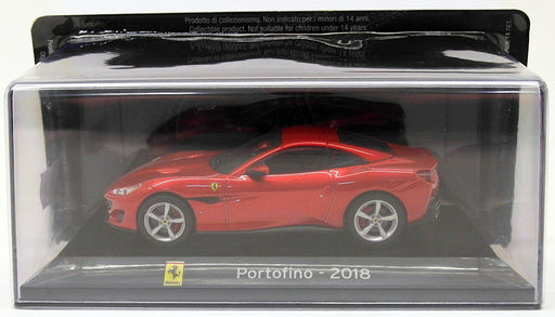 Altaya 1/43 Scale AL12319C - 2018 Ferrari Portofino - Metallic Red