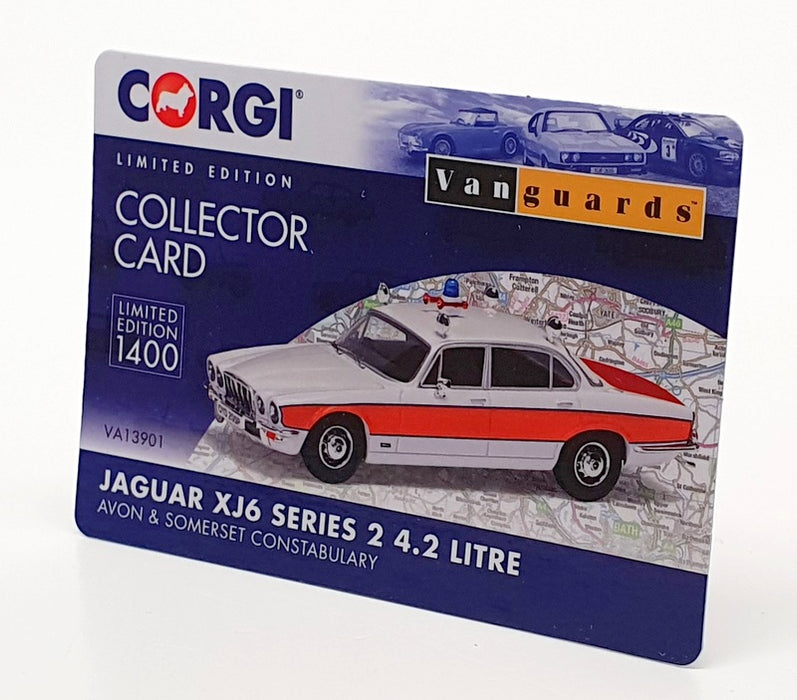Vanguards 1/43 Scale VA13901 - Jaguar XJ6 S2 4.2L - Avon & Somerset Constabulary