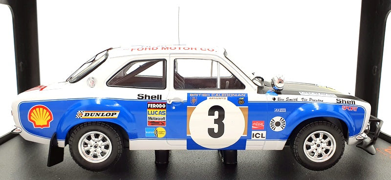 IXO 1/18 Scale 18RMC075B - Ford Escort MK1 RS 1600 #3 Safari 1973 V.Preston Jr