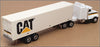 Ertl 1/64 Scale Diecast 7705 - Kenworth Truck & Trailer CAT - White