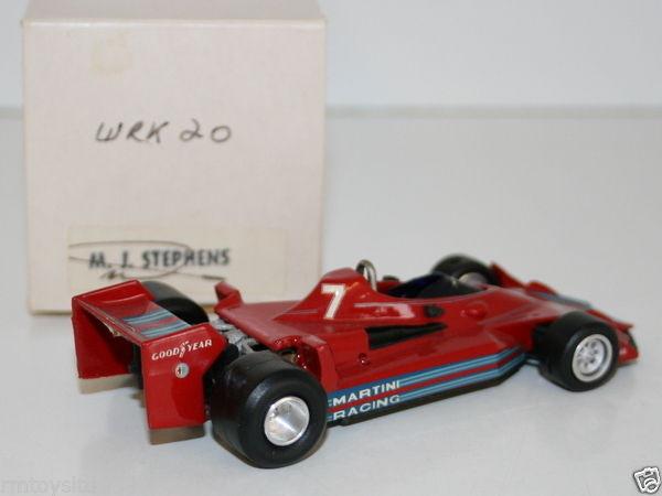 WESTERN MODELS SIGNED 1st VERSION - 1/43 SCALE - WRK20 1979 BRABHAM BT48 #7