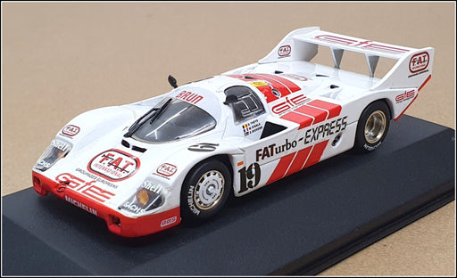 Quartzo 1/43 Scale Q3068 - Porsche 956 Short Tail "BRUN FATURBO" White/Red