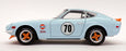Greenlight 1/24 Scale 18302 - 1970 Bre Datsun 240Z #70 - Lt Blue/Orange