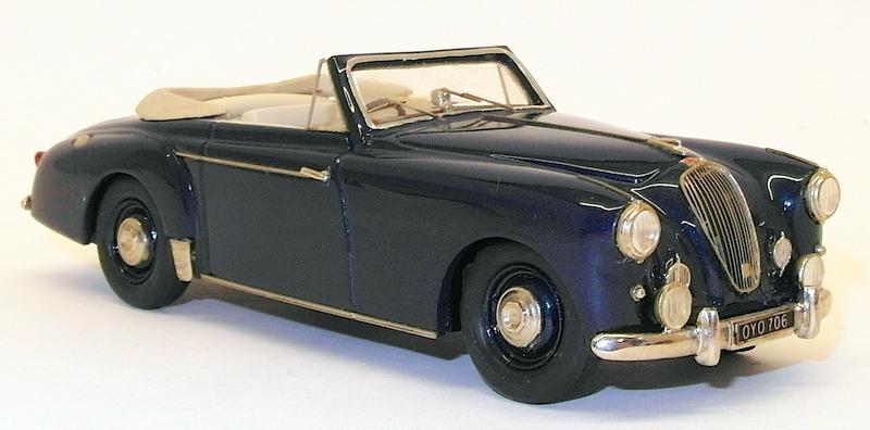 Four Wheel Models 1/43 Scale FWLG18 - 1953 Lagonda 3.0 Ltr Drophead - Blue