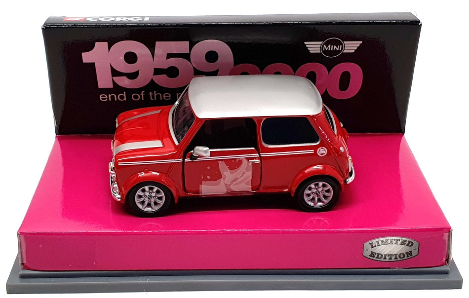 Corgi 1/36 Scale 04509 - Mini Classic Edition 1959-2000 - Red/Grey